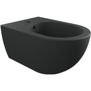 Изображение товара Подвесное биде Flaminia App AP218CAR черное матовое из фаянса