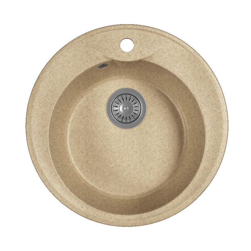 Изображение товара Кухонная мойка Dr Gans Ротанг 50 см из литьевого мрамора, современный дизайн