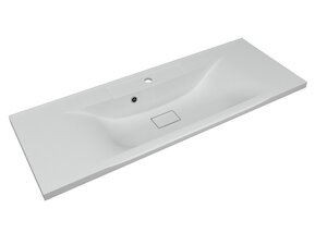 Изображение товара Раковина Florentina Прима 10.010.01200.201, 120 см, кварцевый композит, жасмин