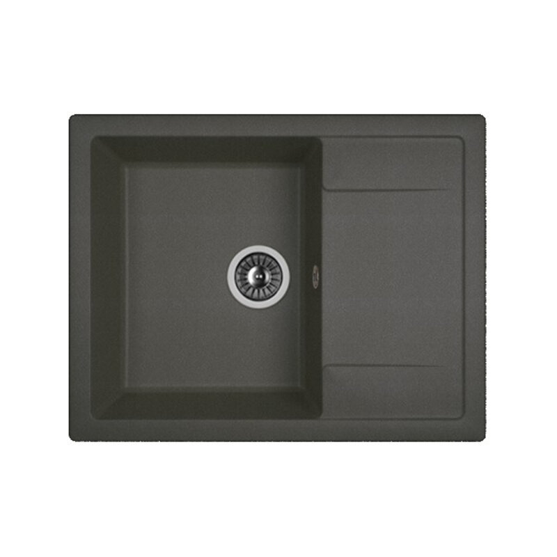 Изображение товара Кухонная мойка Dr Gans Техно 25.030.C0650.411 65 см из искусственного мрамора, графит