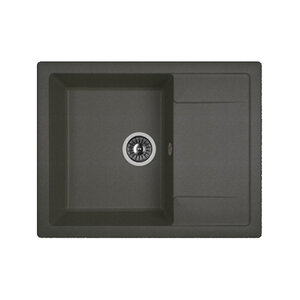 Изображение товара Кухонная мойка Dr. Gans Техно 25.030.C0650.411, 65 см, литьевой мрамор, графит