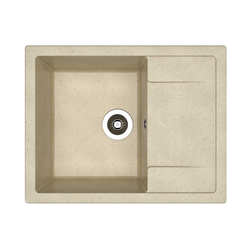 Изображение товара Кухонная мойка Dr Gans Техно 25.030.C0650.402, 65 см, искусственный мрамор, матовая