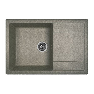 Изображение товара Кухонная мойка Dr. Gans Техно 25.030.D0760.409 76 см литьевой мрамор базальт