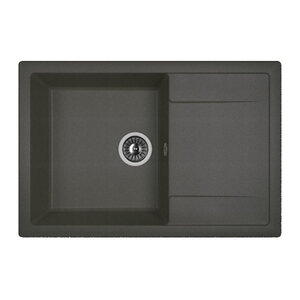 Изображение товара Кухонная мойка Dr Gans Техно 25.030.D0760.411, 76 см, искусственный мрамор, графит