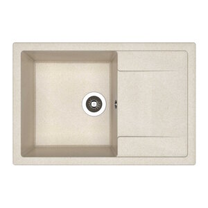 Изображение товара Кухонная мойка Dr. Gans Техно 76 см искусственный мрамор латте