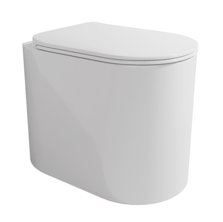 Изображение товара Приставной унитаз Flaminia Astra Plus AS117RG безободковый белый