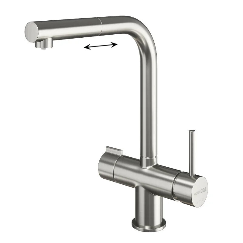 Изображение товара Смеситель для кухонной мойки WasserKRAFT A8927 с выдвижным изливом и фильтром