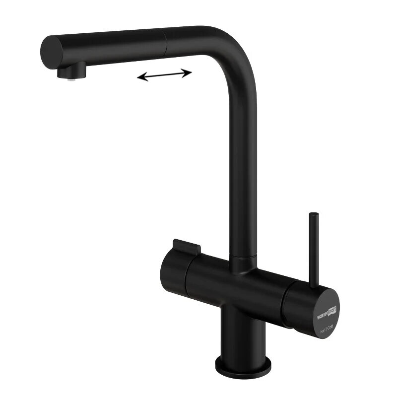 Изображение товара Смеситель для кухонной мойки WasserKRAFT A8967 с фильтром и выдвижным изливом