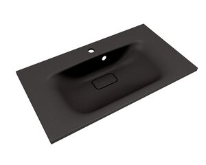 Изображение товара Раковина Florentina Фортуна 10.270.00800.302, 80 см, кварцевый композит, антрацит