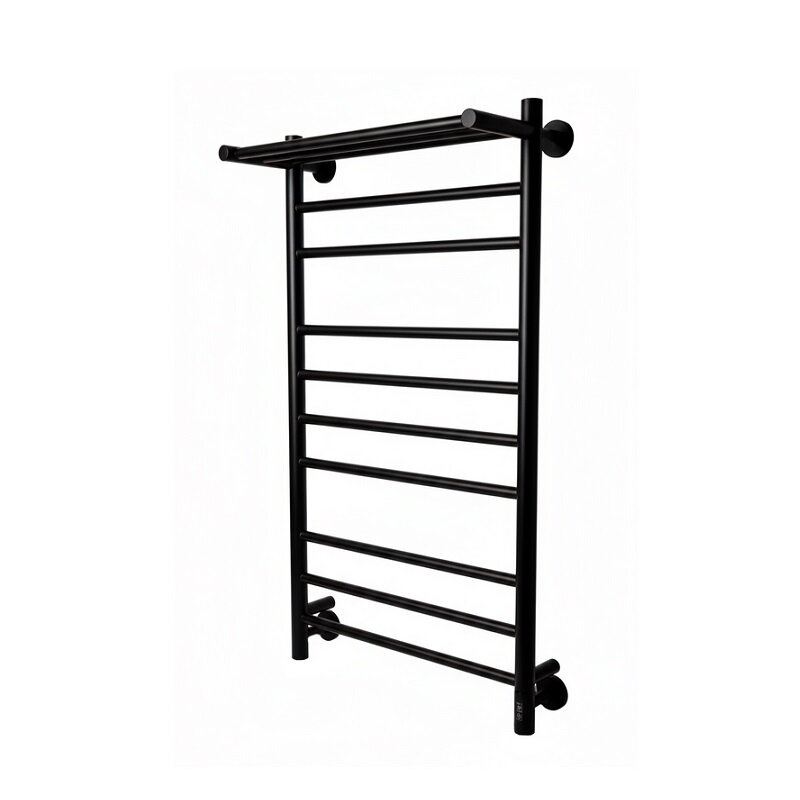 Изображение товара Электрический полотенцесушитель Comfysan Luce EC-10 100/50 с полкой черный матовый