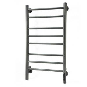 Изображение товара Полотенцесушитель электрический Comfysan Luce EC-8 80/40, 018351, ширина 40 см, высота 80 см, диммер справа, титановый графит