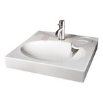 Раковина Velvex Lea 60 х 54.5 см на стиральную машину - фото 1