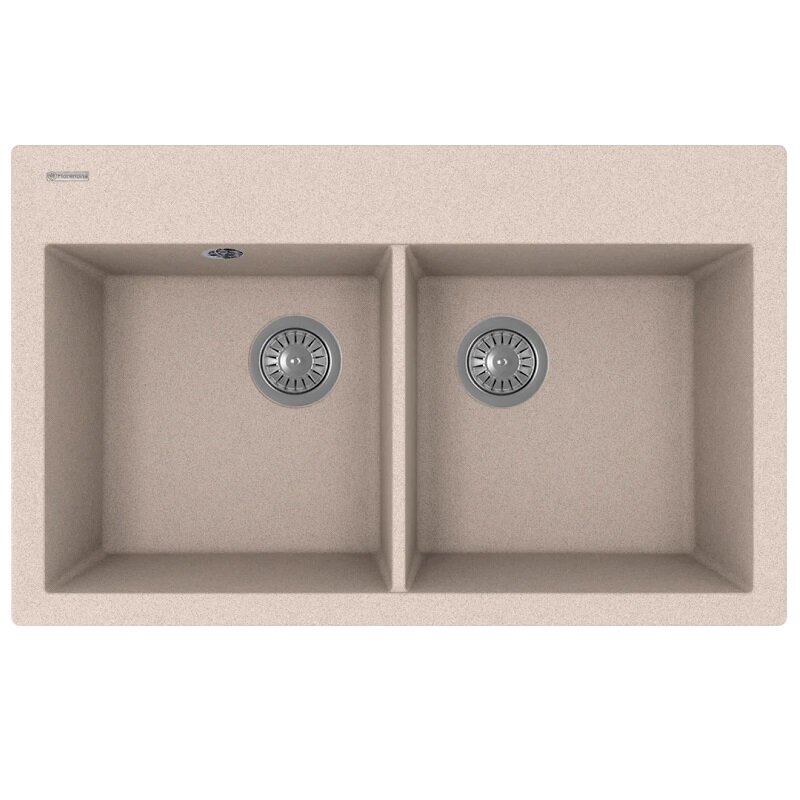 Изображение товара Кухонная мойка Florentina Тоскана 17.050.E0820.107 из искусственного кварца песочного цвета