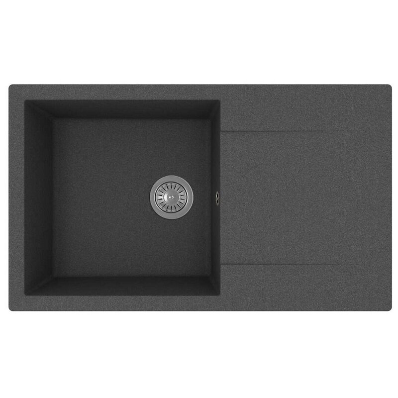 Изображение товара Кухонная мойка Florentina Тоскана 17.050.Д0860.102 искусственный камень черный матовый