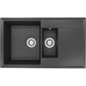 Изображение товара Кухонная мойка Florentina Тоскана антрацит из искусственного кварца 86x51 см