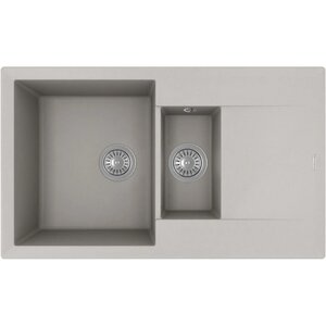 Изображение товара Кухонная мойка Florentina Тоскана из искусственного кварца серый 86х51 см