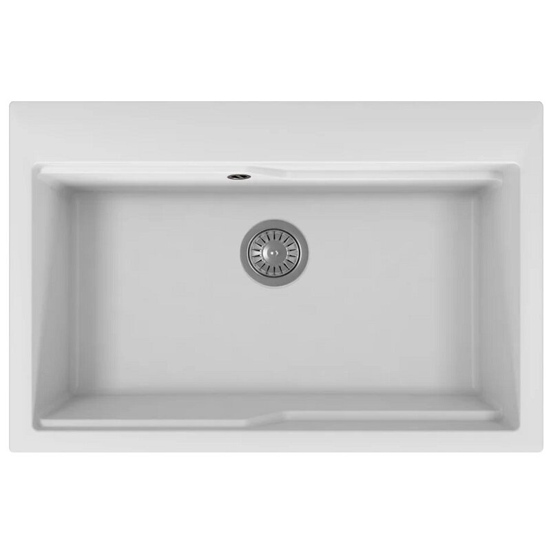 Изображение товара Кухонная мойка из искусственного камня Florentina Ромия 77x51 см жасмин Изображение товара Кухонная мойка из искусственного камня Florentina Ромия 77x51 см жасмин