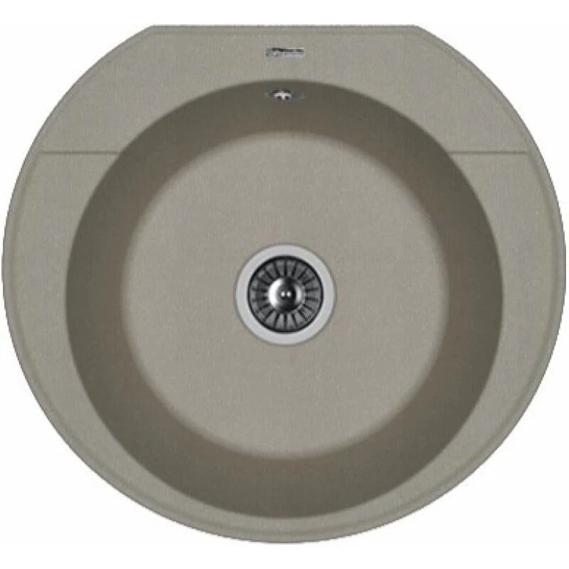 Изображение товара Кухонная мойка Florentina Эльба кварцевый композит серый шелк 55.5 см