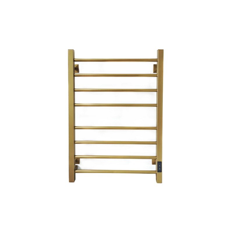 Изображение товара Электрический полотенцесушитель Comfysan Unico-K EC-8 80/40 золото матовое Изображение товара Электрический полотенцесушитель Comfysan Unico-K EC-8 80/40 золото матовое