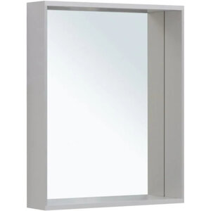 Изображение товара Зеркало Allen Brau Reality 1.32016.02, 60 см, с подсветкой, с сенсорным выключателем, серебро браш