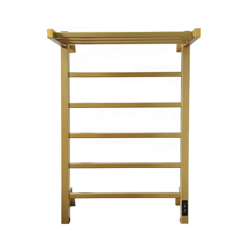 Изображение товара Электрический полотенцесушитель Comfysan Marte-K EC-6 80/50 с полкой золото матовое