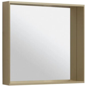 Изображение товара Зеркало Allen Brau Reality 1.32018.03, 80 см, с подсветкой, с сенсорным выключателем, латунь браш