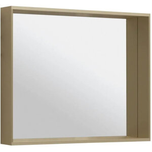 Изображение товара Зеркало Allen Brau Reality 1.32019.03, 90 см, с подсветкой, с сенсорным выключателем, латунь браш
