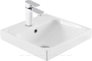 Изображение товара Раковина Aquanet Flash Mini 00342051, 40 см, фарфор, белая