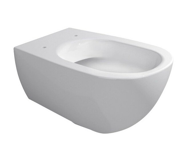 Изображение товара Подвесной унитаз Flaminia Io IO118G безободковый с каскадным сливом, белый, Италия