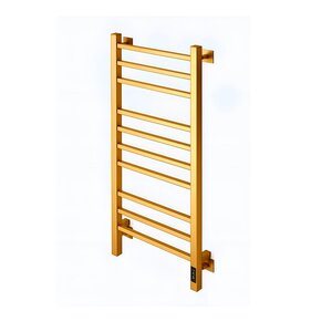 Изображение товара Полотенцесушитель электрический Comfysan Pioli-K EC-10 100/50, 018689, ширина 50 см, высота 100 см, диммер справа, золото матовое