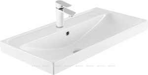 Изображение товара Раковина Aquanet Flash Mini 00342055, 80 см, фарфор, белая