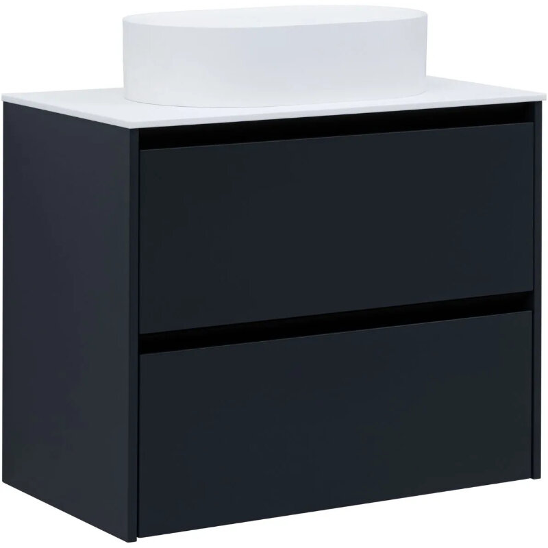 Изображение товара Тумба под раковину Allen Brau Activity 80 см подвесная антрацит матовый Изображение товара Тумба под раковину Allen Brau Activity 80 см подвесная антрацит матовый