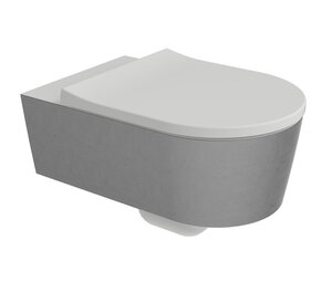 Изображение товара Подвесной унитаз Flaminia Link 5051/WCGSLP, безободковый, Silver White