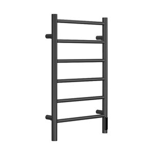 Изображение товара Полотенцесушитель электрический Comfysan Stella EC-6 70/40, 018191, ширина 40 см, высота 70 см, диммер справа, оружейная сталь