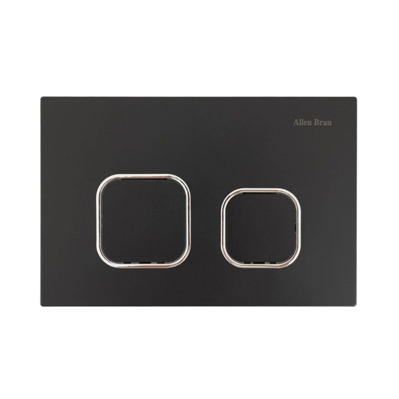 Изображение товара Клавиша смыва Allen Brau Evo O 9.2EV02.31 механическая черный матовый Германия