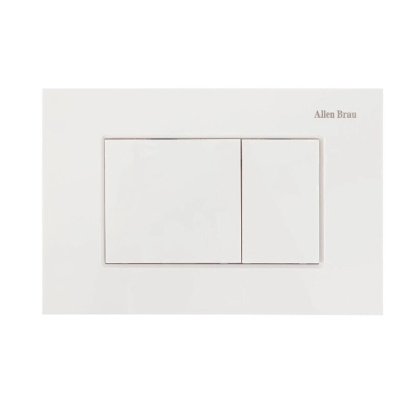 Изображение товара Клавиша смыва Allen Brau Evo S 9.2EV01.20 механическая белая Германия