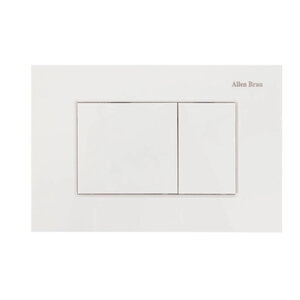 Изображение товара Клавиша смыва Allen Brau Evo S 9.2EV01.20, механическая, цвет белый