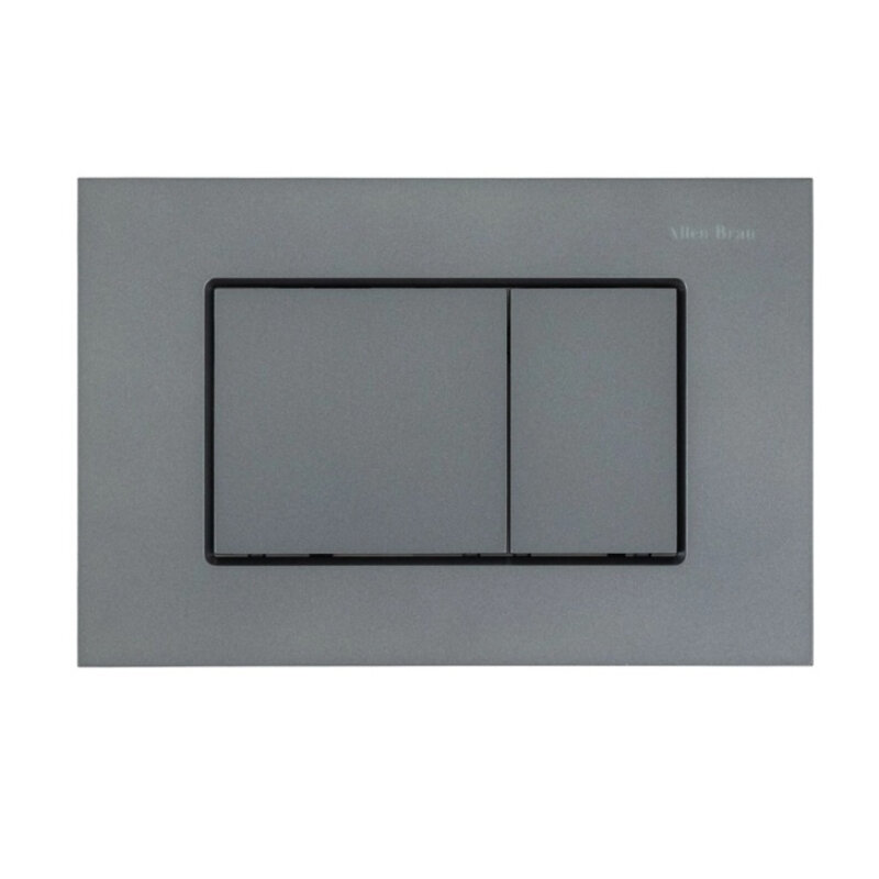 Изображение товара Клавиша смыва Allen Brau Evo S 9.2EV01.GR механическая графит Германия