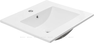 Изображение товара Раковина Aquanet Flow 00347428 50 см из стекловидного фарфора Белая универсальная