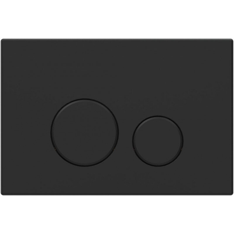 Изображение товара Клавиша смыва Allen Brau Priority 3.0 пневматическая черный матовый для унитаза