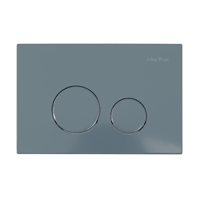 Изображение товара Клавиша смыва Allen Brau Priority 3.0 пневматическая синий матовый Германия Изображение товара Клавиша смыва Allen Brau Priority 3.0 пневматическая синий матовый Германия