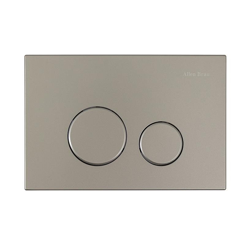 Изображение товара Клавиша смыва Allen Brau Priority 3.0 9.20A01.BN пневматическая никель браш Изображение товара Клавиша смыва Allen Brau Priority 3.0 9.20A01.BN пневматическая никель браш