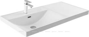 Изображение товара Раковина Aquanet Side 00347435 100 см керамика левая белая для ванной комнаты