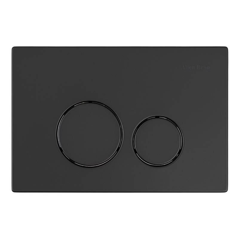 Изображение товара Клавиша смыва Allen Brau Priority 4.0 пневматическая для унитаза, черная Изображение товара Клавиша смыва Allen Brau Priority 4.0 пневматическая для унитаза, черная