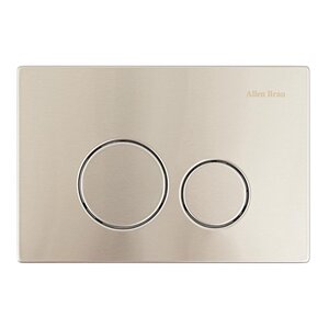 Изображение товара Клавиша смыва Allen Brau Priority 4.0 пневматическая никель браш Изображение товара Клавиша смыва Allen Brau Priority 4.0 пневматическая никель браш