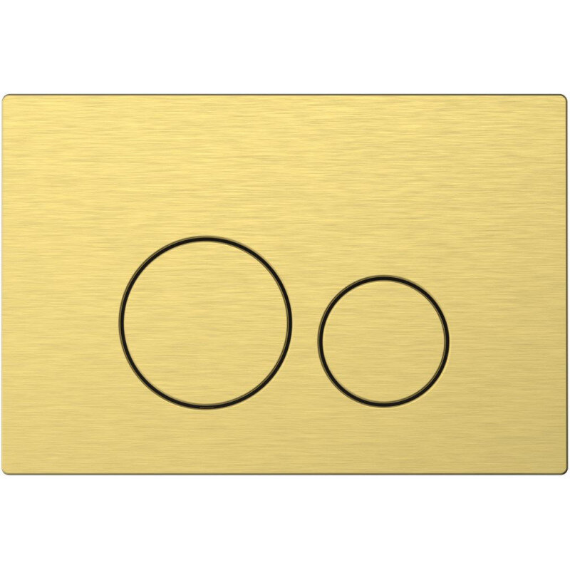 Изображение товара Клавиша смыва Allen Brau Priority 4.0 пневматическая для унитаза золото браш