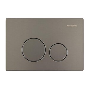 Изображение товара Клавиша смыва Allen Brau Priority 4.0 пневматическая для унитаза графит