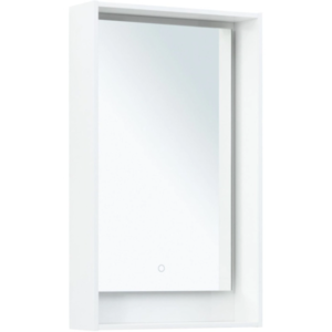 Изображение товара Зеркало Aquanet Милан 00336390, 50 см, с LED-подсветкой, сенсор, цвет белый