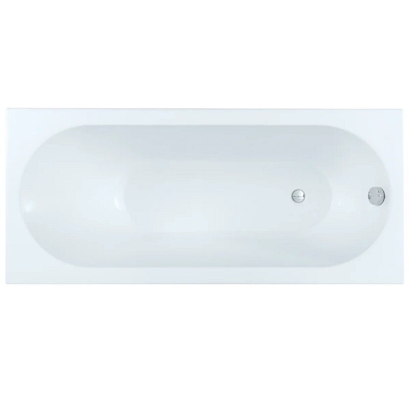 Изображение товара Акриловая ванна Aquanet Lotos 165x70 см, белая, с каркасом