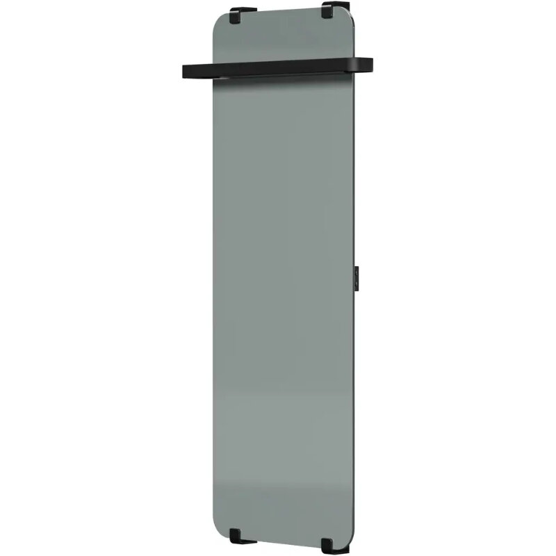 Изображение товара Электрический полотенцесушитель Allen Brau Infinity 44x120 см черный матовый стекло